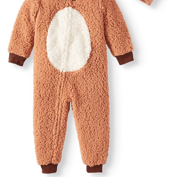 Rudolph Red Nosed Reindeer Union Suit Pajamas -Infant & Toddler - 12M-5T - NWT - Picture 4 of 5